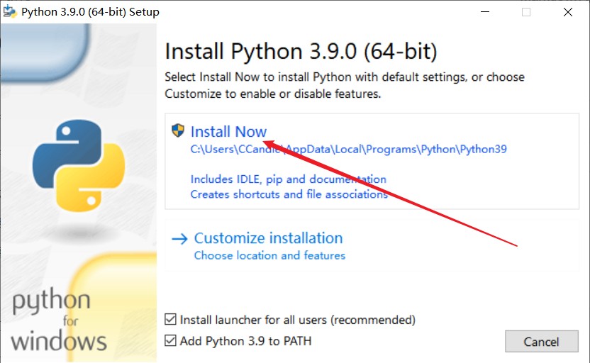 python install 2